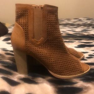 Beautiful open toe booties